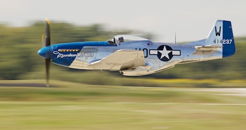 P 51 Mustang<br /><br />
1 160th Shutter    and 200 MPH